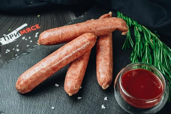 Колбаски из мраморной говядины, сливовые 