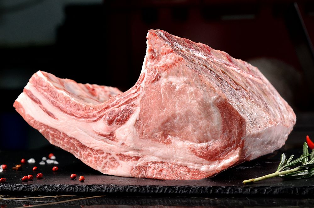Self butchered bone in pork loin - Album on Imgur