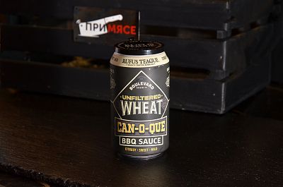 Соус томатный Rufus Teague Can-O-Que UNFILTERED WHEAT BBQ SAUCE ж/б 382г 